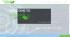 Desktop Screenshot of ambiencedata.com